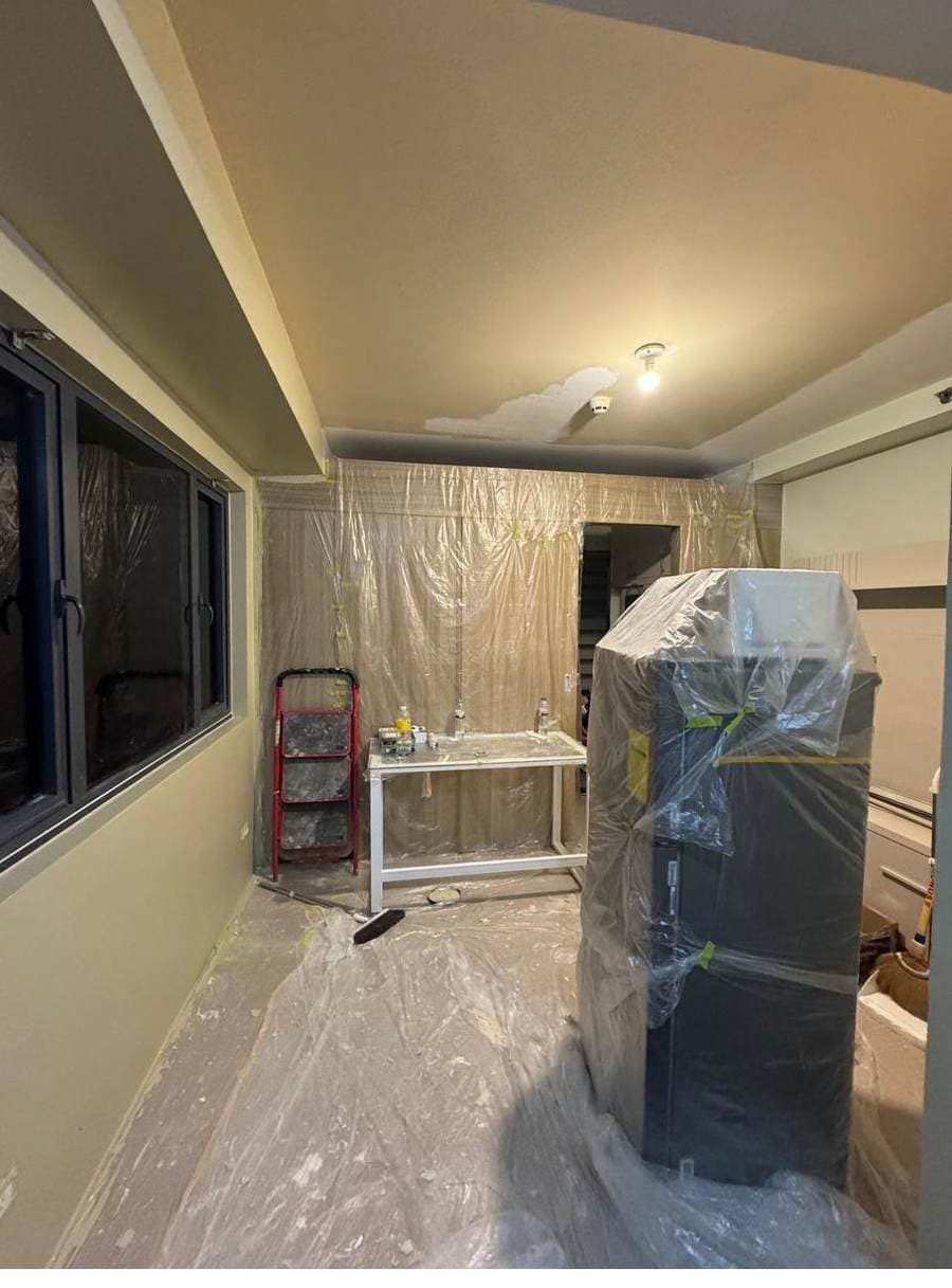 The unit during turnover, unfinished